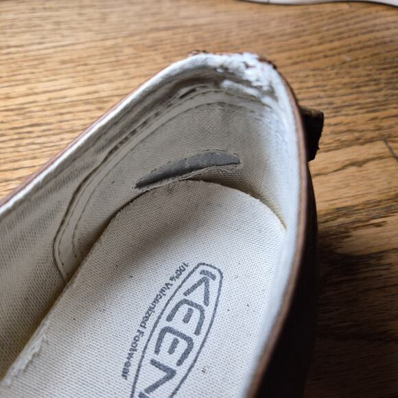 KEEN Timmons Brown Leather Men's Leather Sneakers Size 9 - Picture 6 of 8